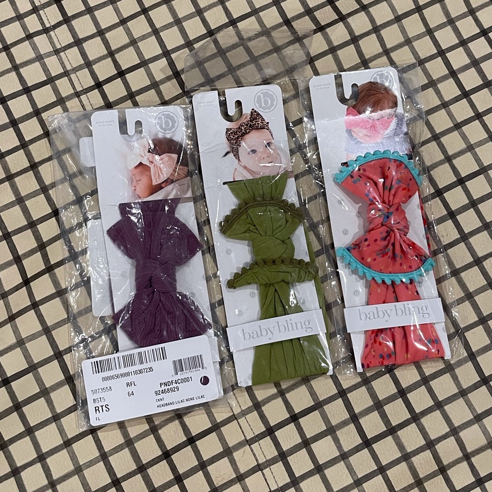 New Baby Bling Bow Bundle